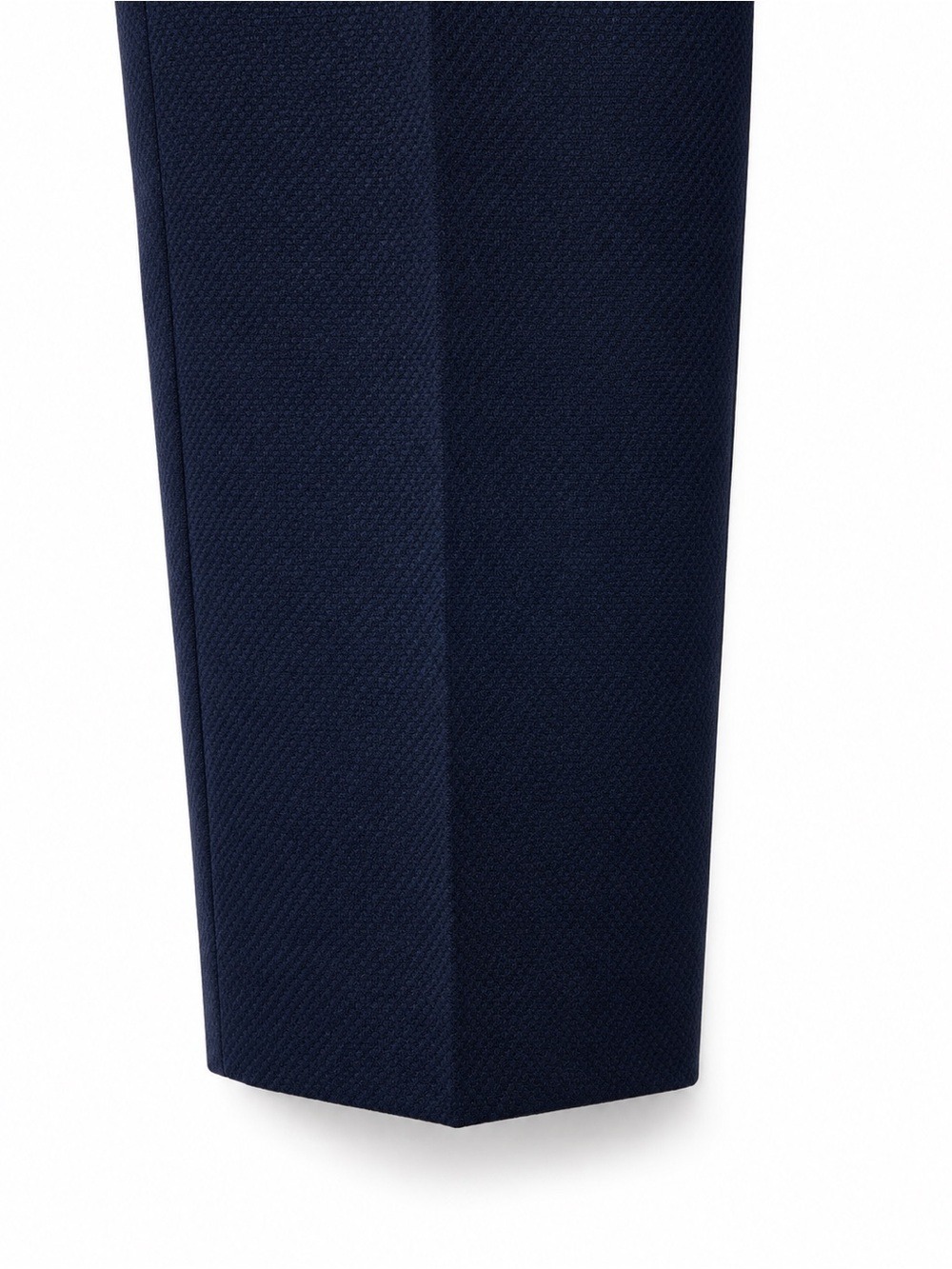Reiss Navy High-Rise Straight-Leg Trousers - Picture 7 of 8